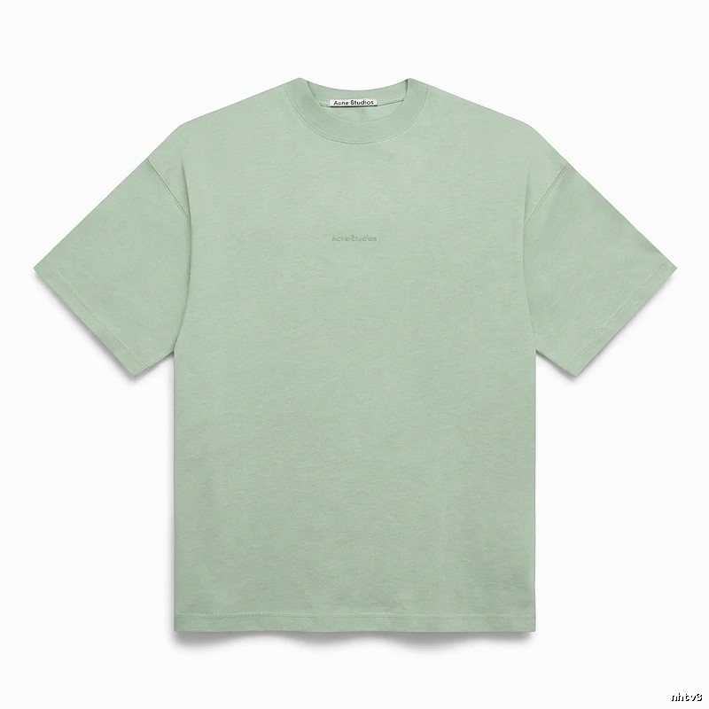 Acne Studios minimalist style light green T-shirt