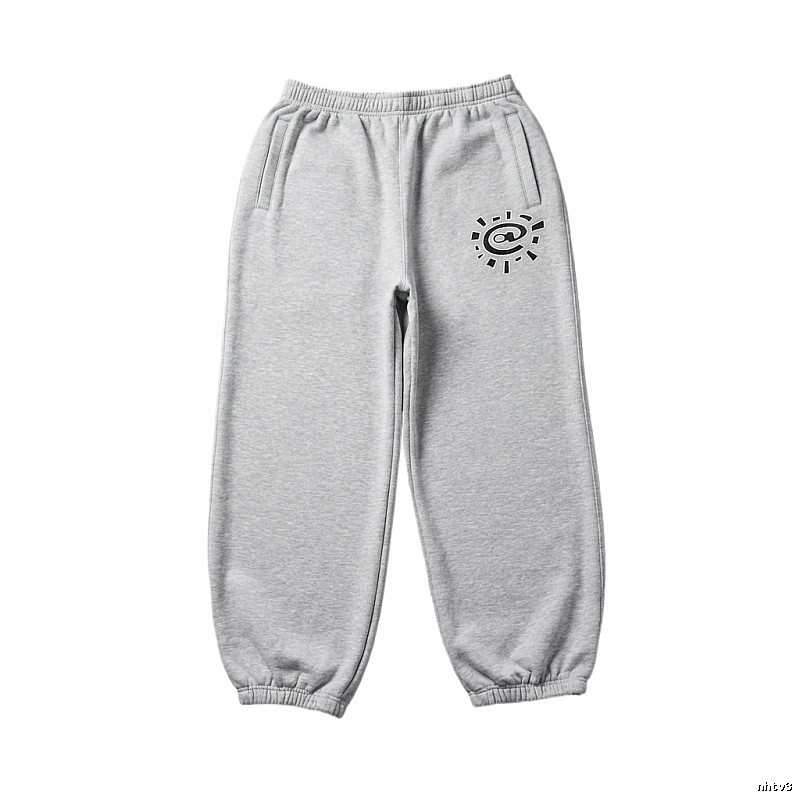 ADWYSD casual light gray sweatpants