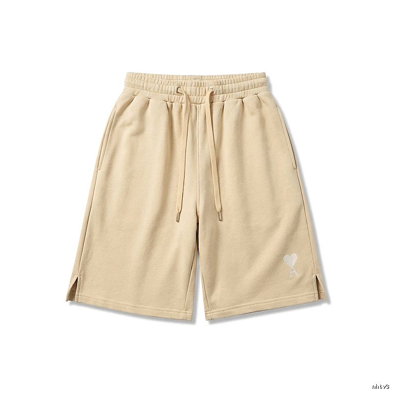 AMI casual style khaki shorts