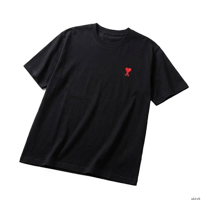 AMI Heart-shaped Simple Style T-shirt