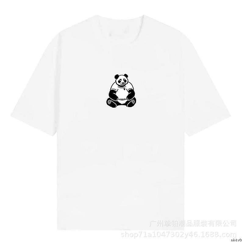 AMI Panda Print Style T-shirt