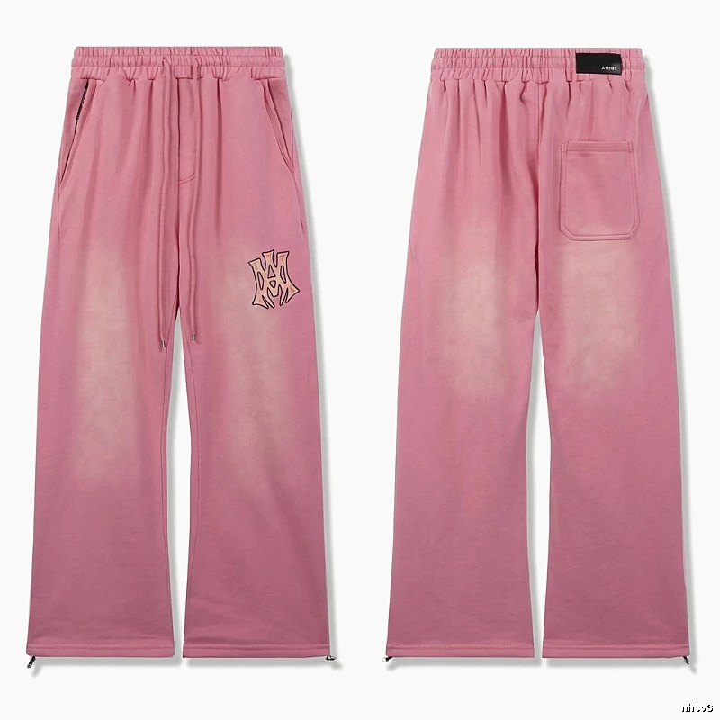 AMIRI casual style pink long trousers