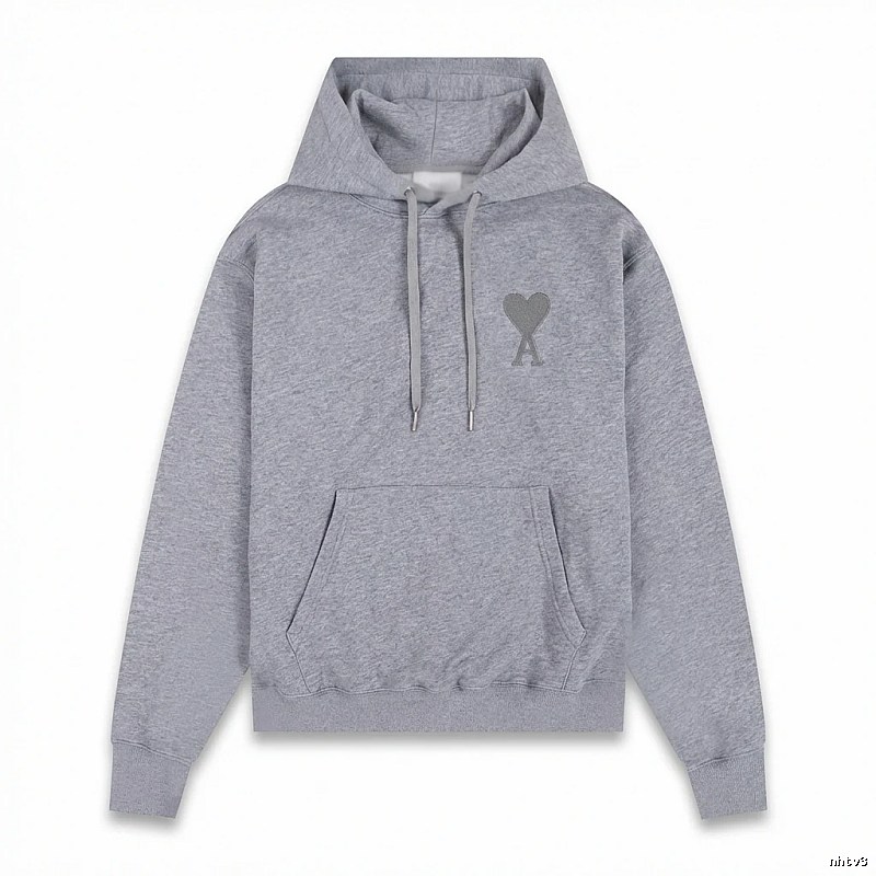 AMIRI Love Collection Grey Hoodie
