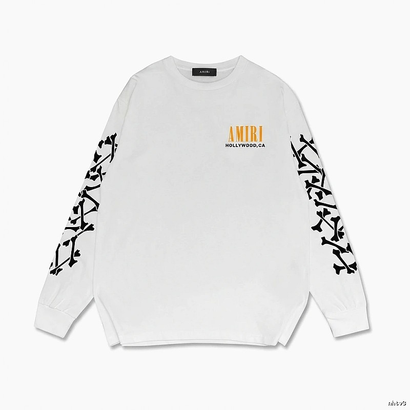 AMIRI Retro Style White Sweatshirt