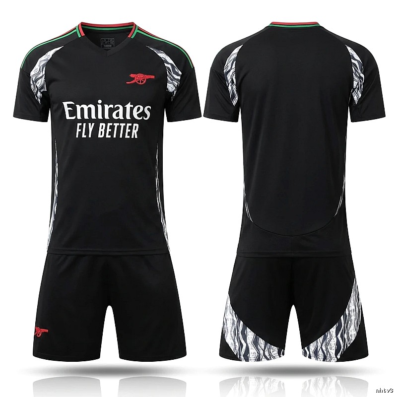 Arsenal retro-style black jersey