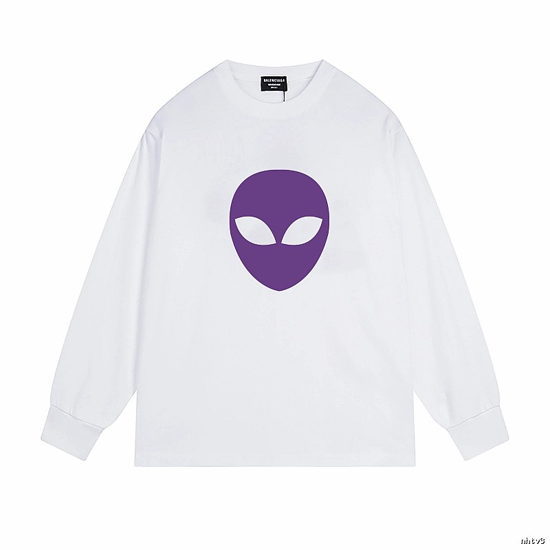 Balenciaga Alien Print White T-shirt