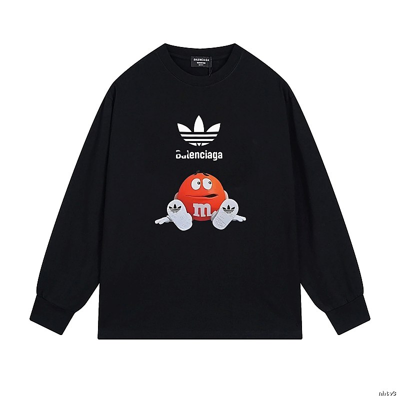 Balenciaga Co-branded Trendy T-shirt