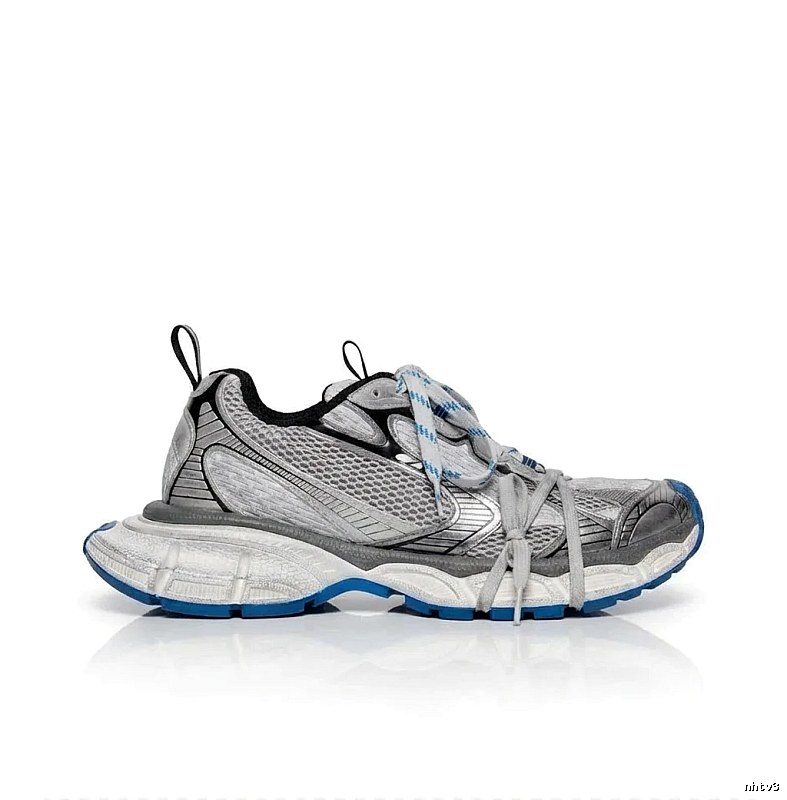Balenciaga retro gray-blue sneakers