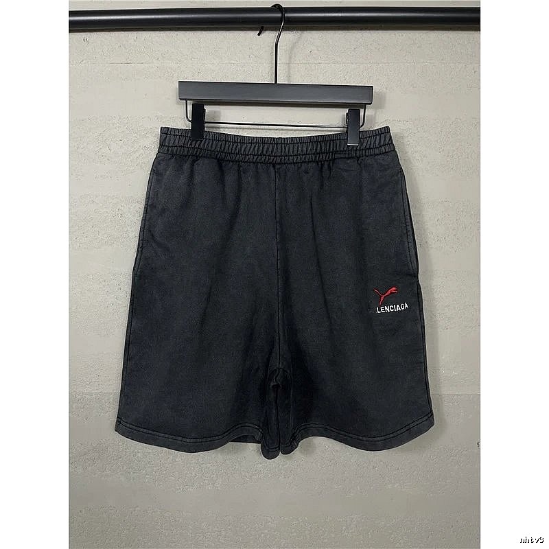 Balenciaga sporty black shorts