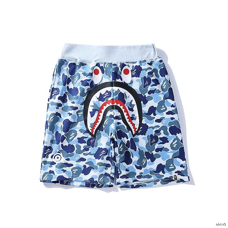Bape Shark Camouflage Shorts