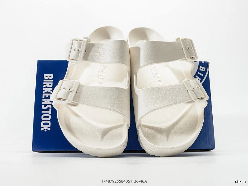 BIRKENSTOCK Arizona Casual White Slide Sandals