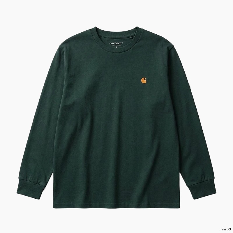 Carhartt basic simple dark green sweatshirt