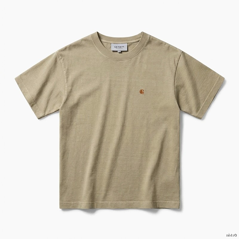 Carhartt Basic Simple Style Khaki T-shirt