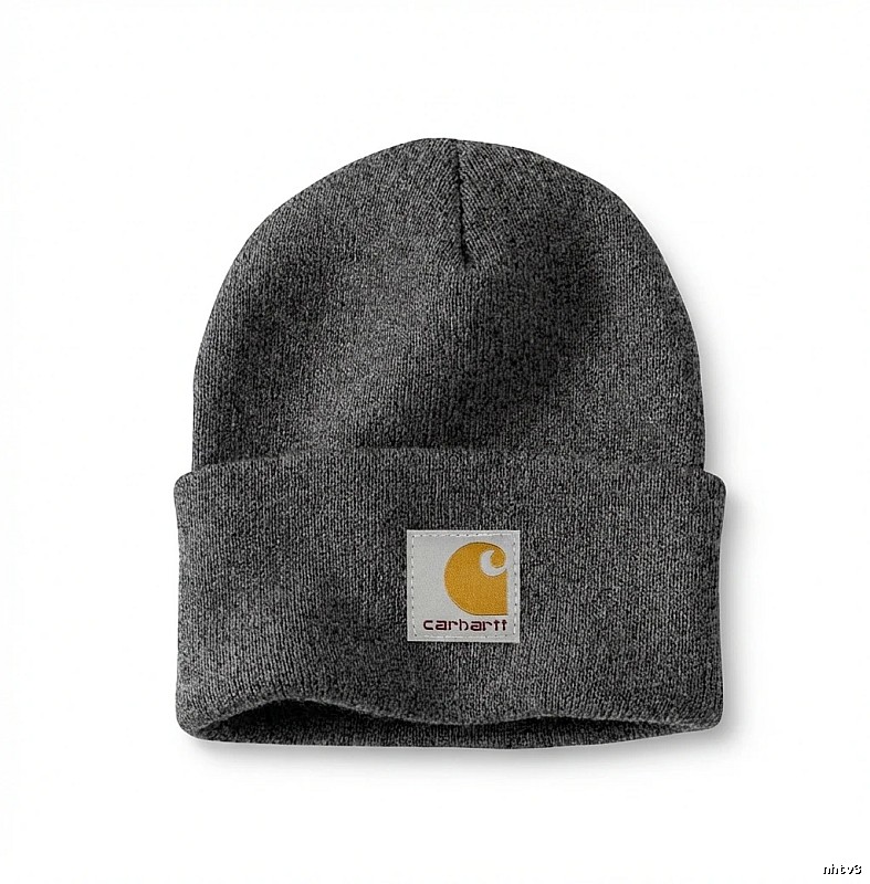 Carhartt classic grey beanie