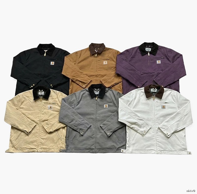 Carhartt workwear style black jacket
