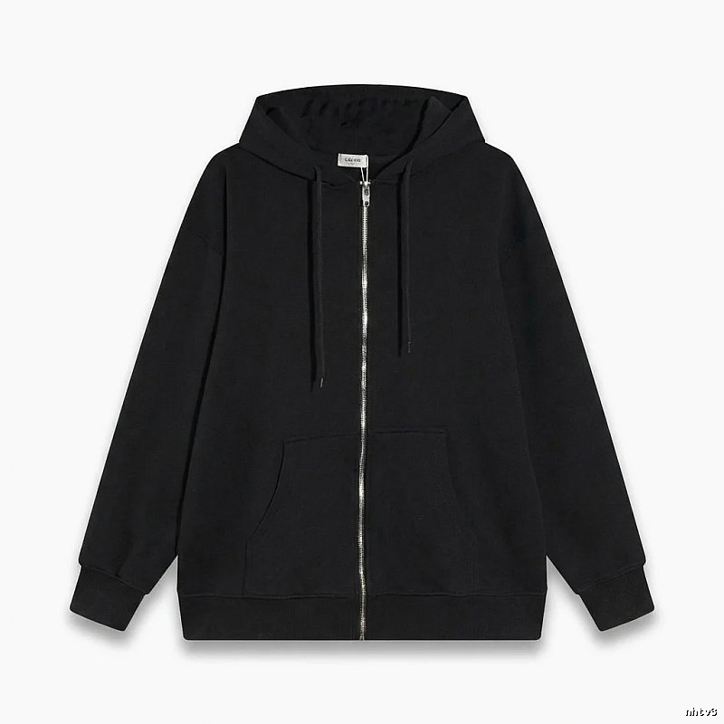 CELINE basic simple black sweatshirt