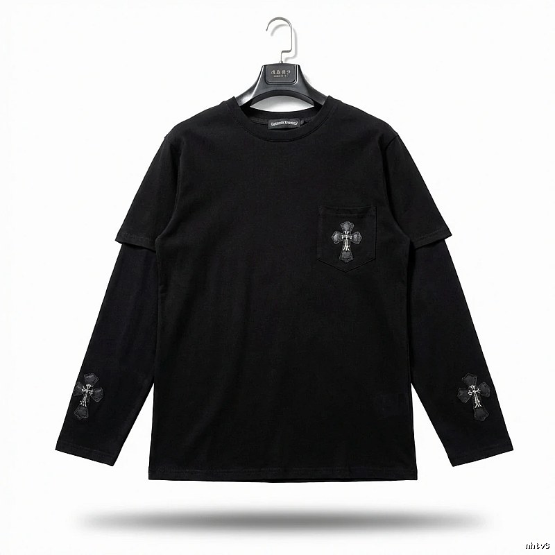Chrome Hearts Cross Dark Style Top