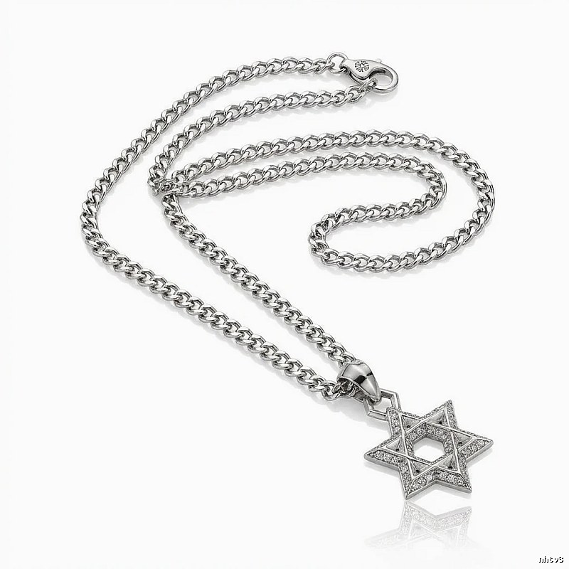 Chrome Hearts Star Style Silver Necklace