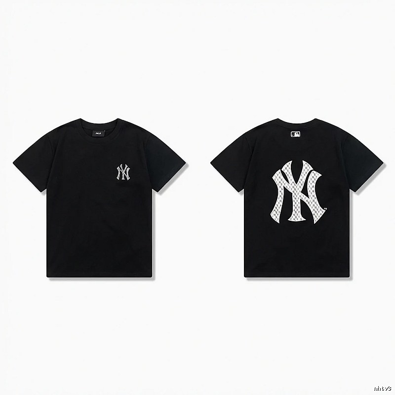Classic black T-shirt of MLB