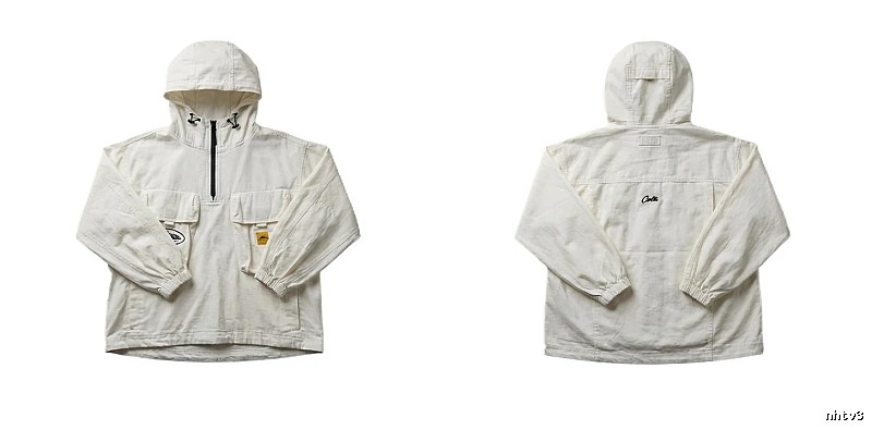 Corteiz Workwear Style White Jacket
