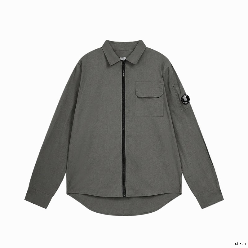 C.P. Grey Workwear Style Shirt