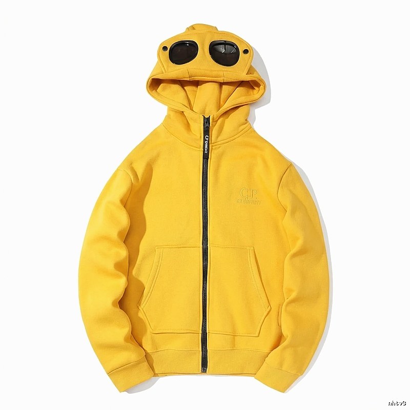 C.P. Trendy and Cool Style Yellow Hoodie