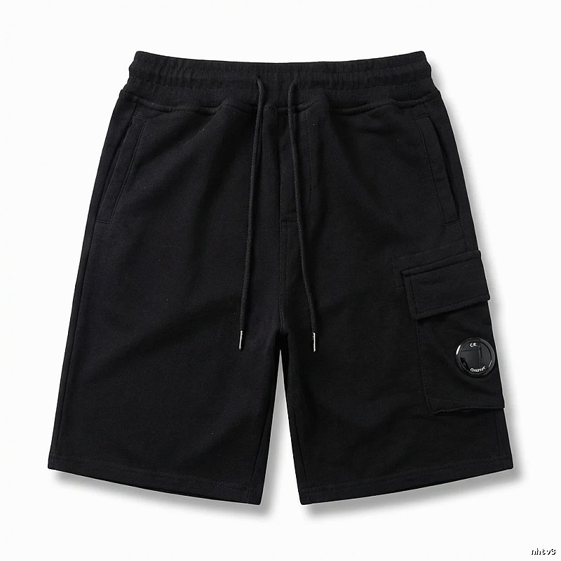 C.P. workwear style black shorts