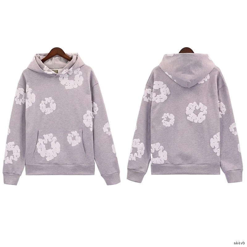 DENIM TEARS Printed Casual Grey Sweatshirt