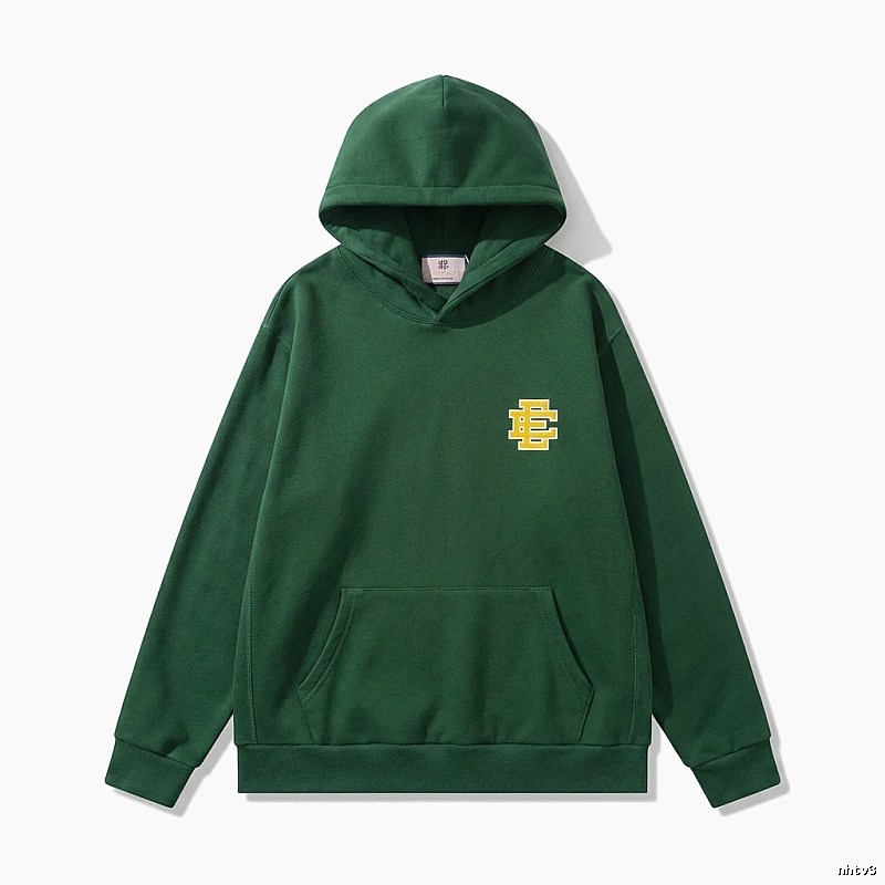Eric Emanuel American retro green sweatshirt