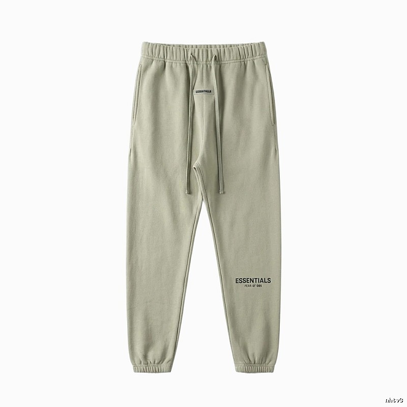 ESSENTIALS Basic Casual Khaki Pants