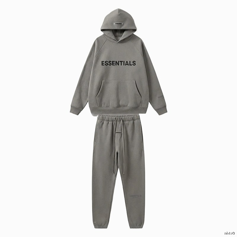 ESSENTIALS grey casual suit