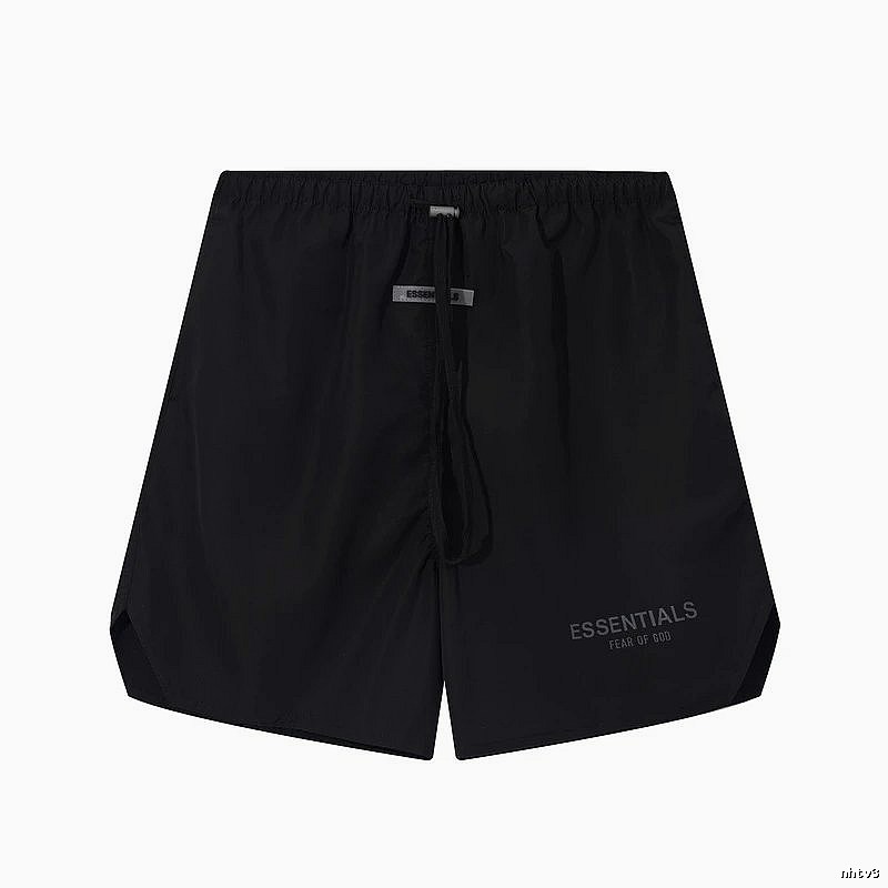 ESSENTIALS minimalist style black shorts