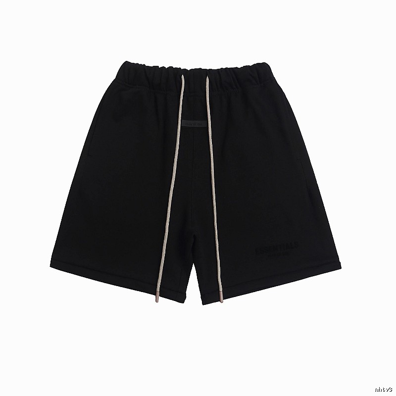 ESSENTIALS minimalist style black shorts