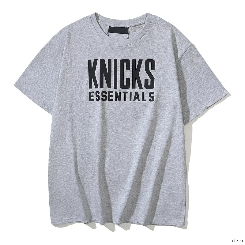 ESSENTIALS minimalist style grey T-shirt