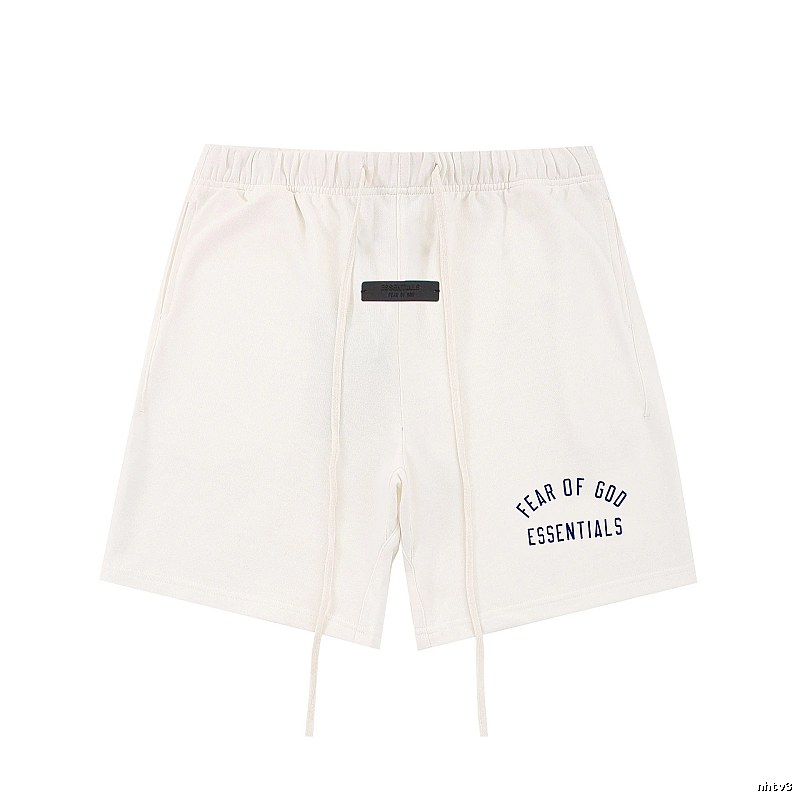 ESSENTIALS minimalist style white shorts