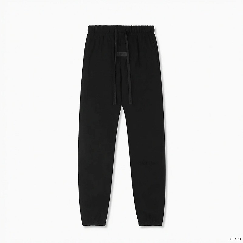 ESSENTIALS Simple Style Black Sweatpants