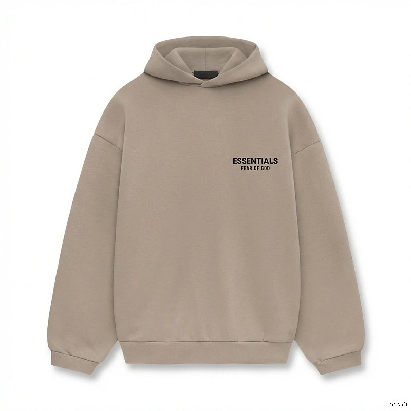 ESSENTIALS Simple Style Khaki Sweatshirt