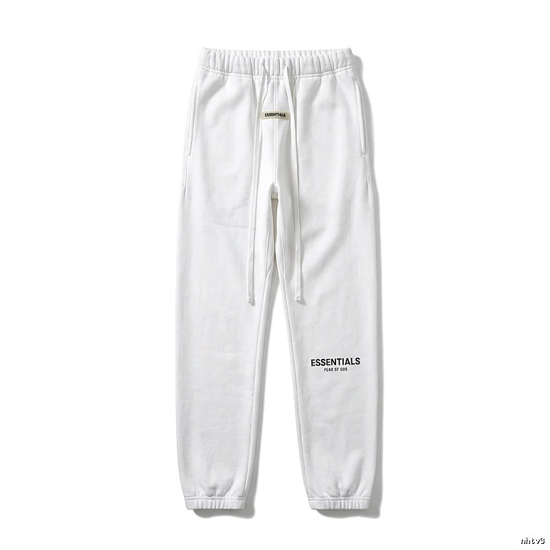 ESSENTIALS Simple Style White Sweatpants