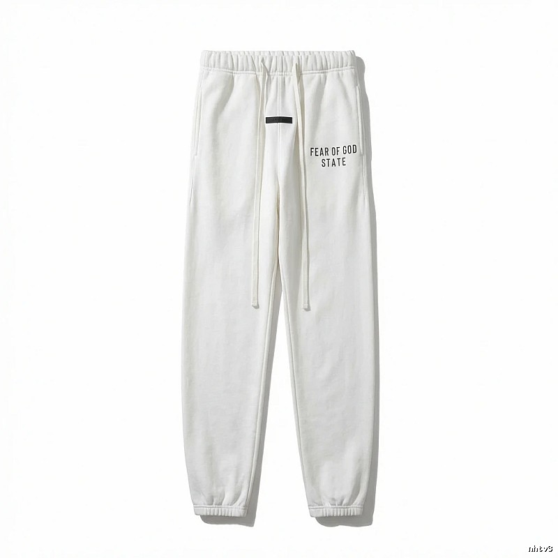 ESSENTIALS Simple Style White Sweatpants