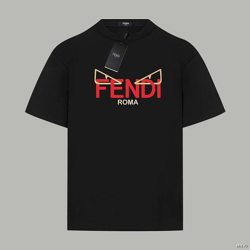 Fendi Devil Style Black T-shirt