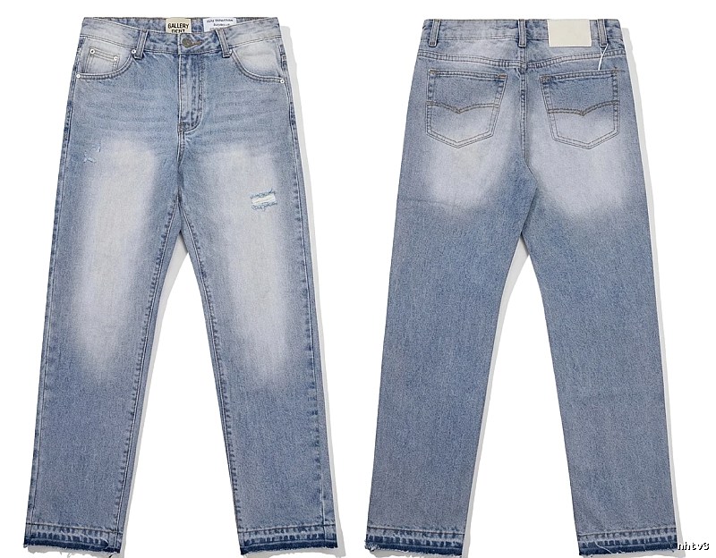 Gallery Dept. distressed light blue jeans