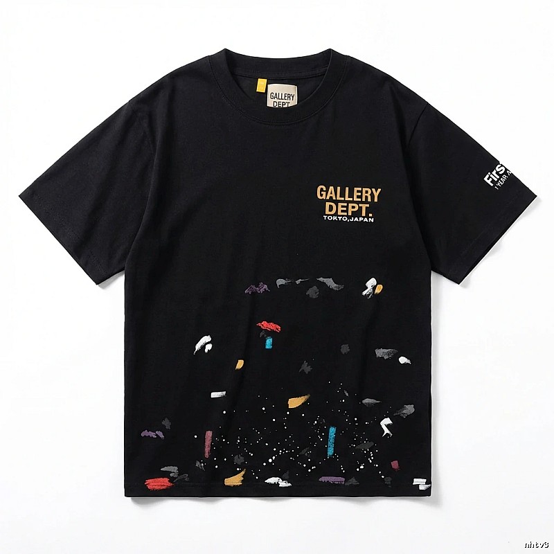 Gallery Dept Graffiti Style Black T-shirt