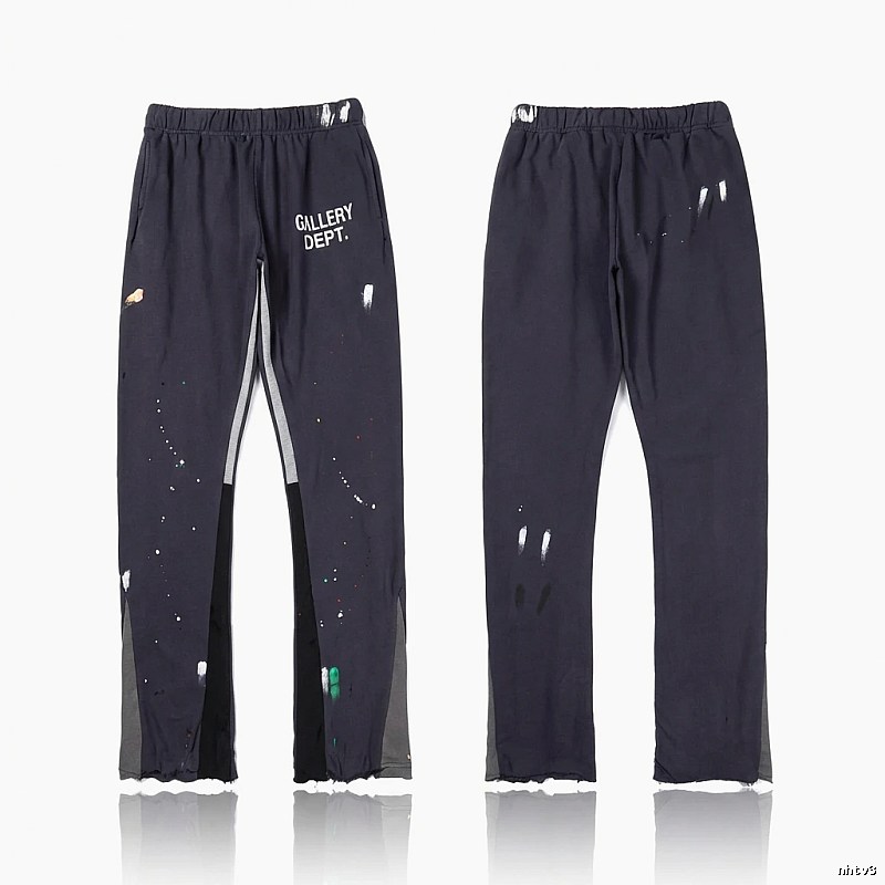 Gallery Dept Graffiti Style Black Trousers