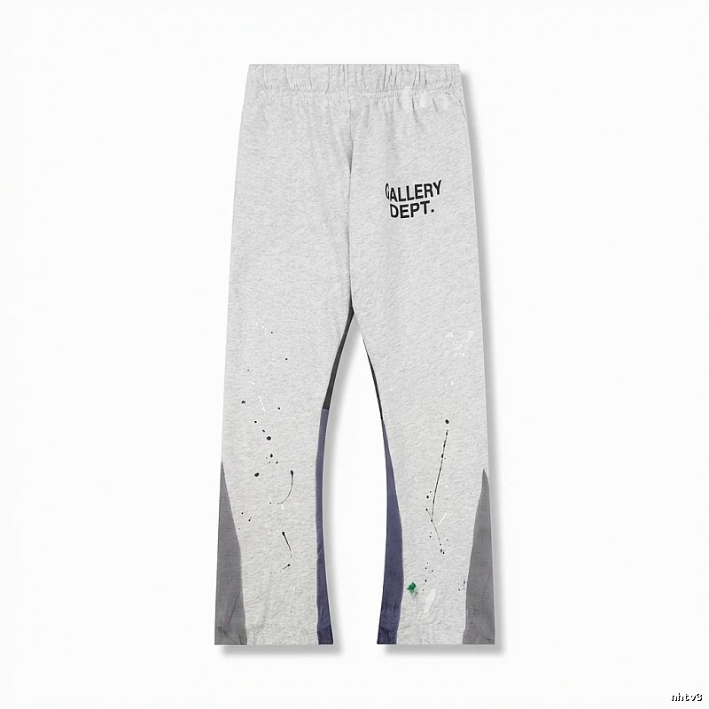 Gallery Dept Graffiti-style Grey Long Pants