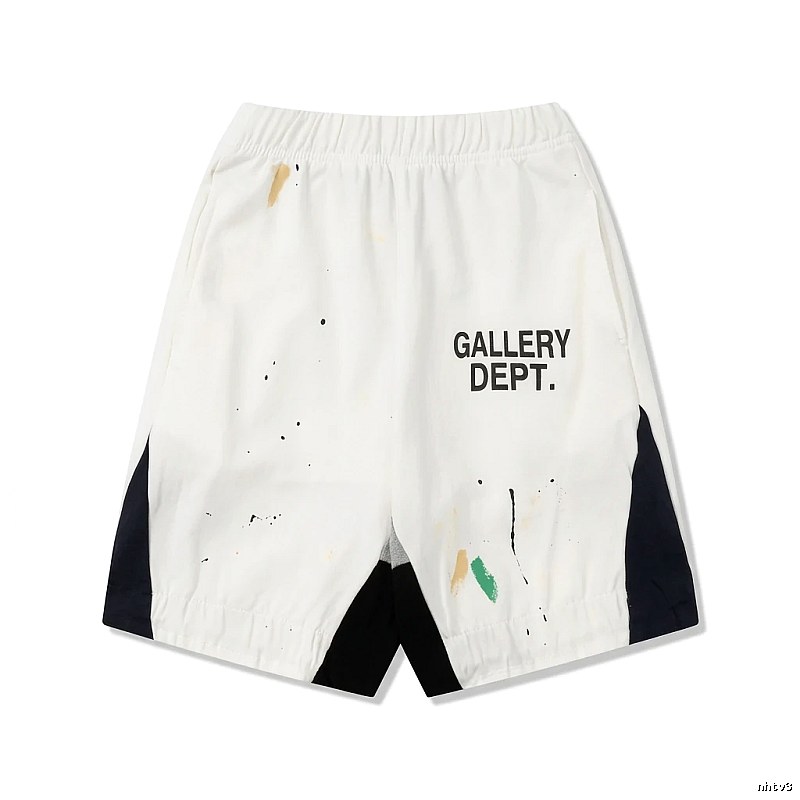Gallery Dept Graffiti-style White Shorts
