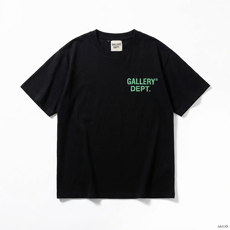 Gallery Dept Minimalist Style Black T-shirt