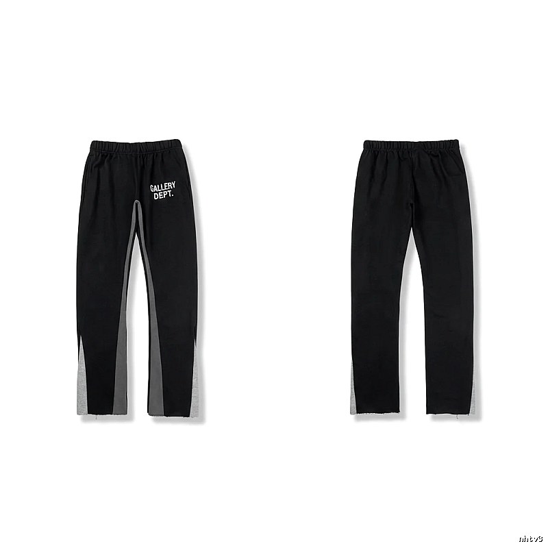 Gallery Dept. Patchwork Style Black Trousers