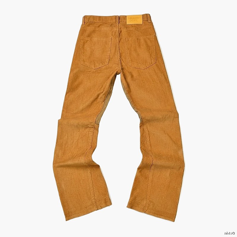 Gallery Dept Retro Brown-Yellow Long Trousers