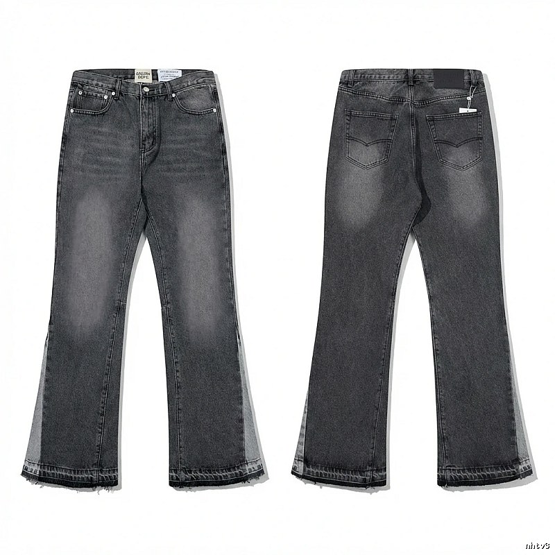 Gallery Dept Retro Style Black and Grey Jeans