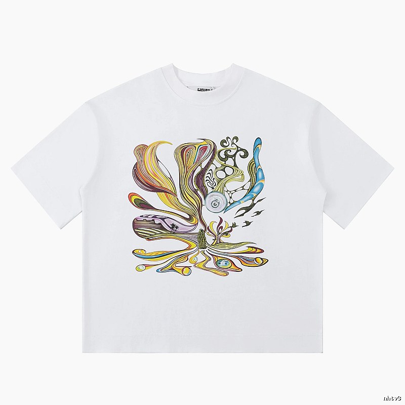 Graffiti-style White T-shirt of House of Errors